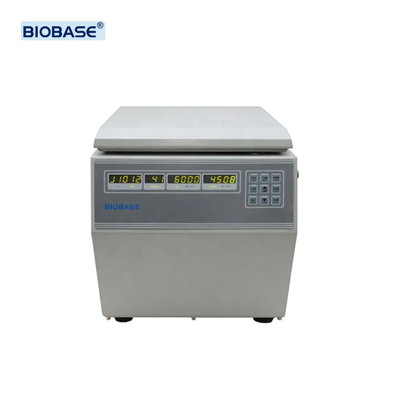 Centrífuga de baja velocidad de sobremesa Biobase, tubo centrífugo de 5500 rpm con cámara de acero inoxidable para laboratorio de BKC-TL5VI