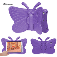 Étui de tablette légère en EVA, papillon, étanche, robuste, pour enfants, Ipad 10.2 et 2019/2020