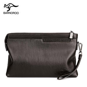 ใหม่ผู้ชาย PU กระเป๋าถือขนาดใหญ่ความจุกระเป๋าถือซองจดหมายผู้ชายนุ่มสบายๆใต้วงแขนคลิปซิปกระเป๋าสตางค์ - Product Image 3