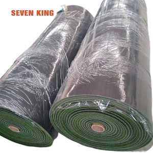 Piste de traîneau de gym 10m Rouleau Surface en polyéthylène touffetée Largeur 1,0m/1,5m Piste de traîneau pour entraînement Prowler - Vert/Noir/Rouge - Product Image 4