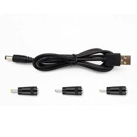 Câble de charge USB vers prise ronde DC 5,5 mm, ventilateur, lampe de bureau, jouet, routeur, haut-parleur audio