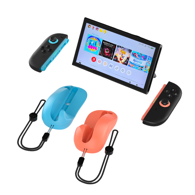 2-in-1 ABS Dual-Purpose Ergonomic Gaming Mouse Portable Compatible for Switch 2 Console Accessory Joysticks & Game Controllers