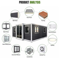 Cabine Modulaire à Installation Rapide, Maison Conteneur Préfabriquée Extensible pour Projet de Résidence Temporaire sur Ferme Agricole
