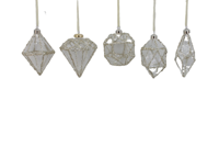 Bestverkochte handgemaakte kerstdecoratie glazen beschilderde hangende ballen boomdecoratie creatieve hangende ornamenten antiek