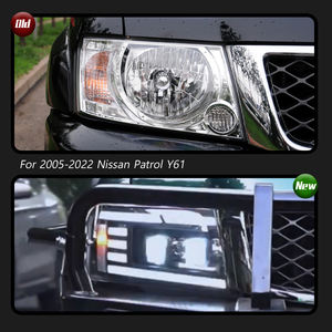 Feux de jour LED 12V neufs avec clignotants lumineux pour l'ensemble de phares Patrol Y61 2005-2022 - Product Image 4