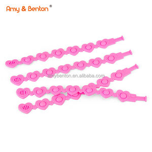 Coeur Forme Bracelet Bracelet <span class=keywords><strong>Pop</strong></span> Fidget Jouets En Vrac pour Filles Saint Valentin Cadeaux Étudiants Cadeaux Salle De Classe Prix - Product Image 5