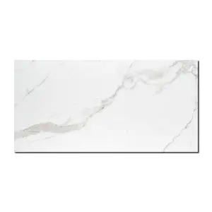 China Factory 24*48 Acid-Resistant white porcelain Jade marble look Ceramic Tiles