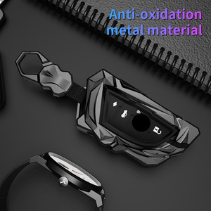 Coque de clé de voiture en métal pour BMW Mini Cooper F55 F56 F57 F54 F60 sac de support sans clé accessoires Auto - Product Image 5