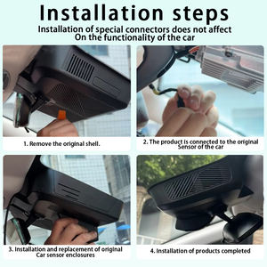 מקליט וידאו <span class=keywords><strong>HD</strong></span> 4K עבור שרי אומודה C5 5X 2024-2025 מצלמת דרך עם שתי עדשות <span class=keywords><strong>DVR</strong></span> קדמיות ואחוריות, GPS, התקנה פשוטה (Plug and Play) - Product Image 4