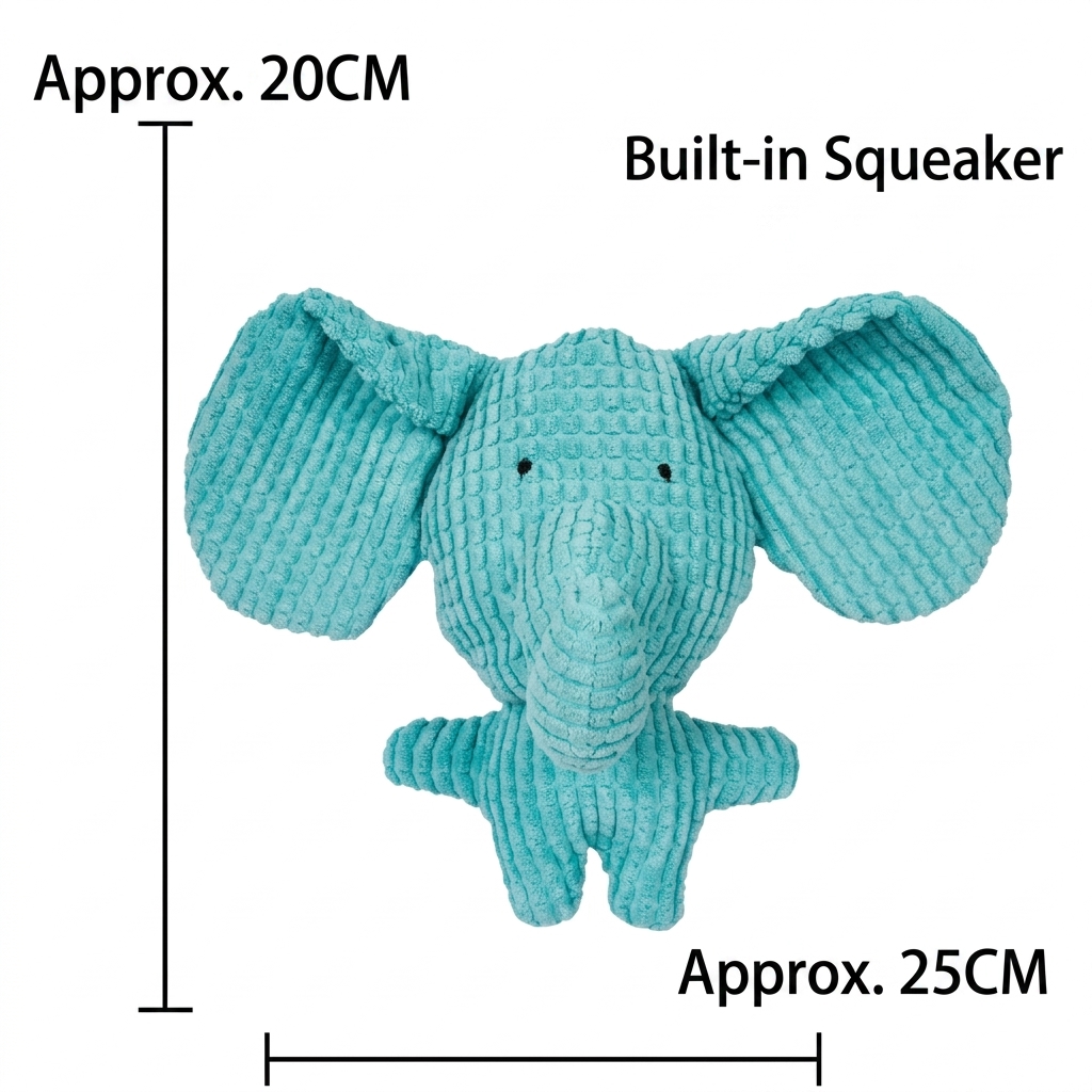 Jouet de grille de maïs éléphant bleu