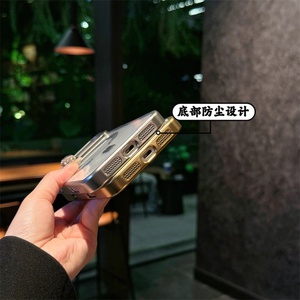เคสโทรศัพท์กล้องขนาดใหญ่เคลือบอิเล็กโทรดสำหรับ Apple 17 PRO MAX เคสโทรศัพท์มือถือ - Product Image 5