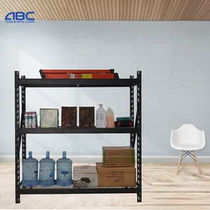 Scaffalature Industriali Personalizzate, Scaffale Portapallet a 4 Ripiani, Unità di Stoccaggio <span class=keywords><strong>in</strong></span> <span class=keywords><strong>Acciaio</strong></span> Laminato a Freddo per Magazzino - Product Image 3