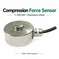 Capteur de force de compression HCE NK50 (cellule de charge Burster) 5~12VDC haute précision