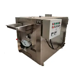 Машина для обжарки орехов из нержавеющей стали, электрическая обжарочная машина для кофе в зернах
