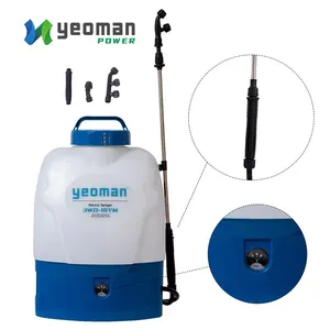 Yeoman 16L Bateria elétrica Mochila Pulverizador Máquina Mochila Ferramentas de Jardim para Pulverização de Produtos Químicos Agrícolas