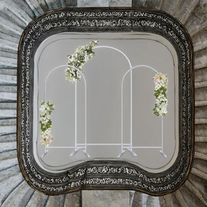 Circulaire lune grotte ballon arc métal fer mariage fond fête scène décoration parfait <span class=keywords><strong>Arcos</strong></span> Para Fiestas - Product Image 2
