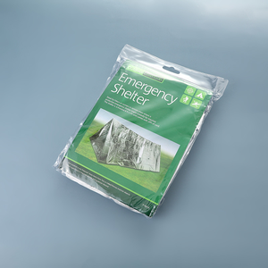 Tente tubulaire de survie en mylar imperméable et légère, abri d'urgence portable pour le camping, la randonnée et la chasse - Product Image 3