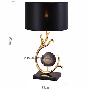 Posavasos de Color dorado y negro con el último patrón, lámpara de lujo decorativa para el hogar y el Hotel, accesorios de iluminación - Product Image 1