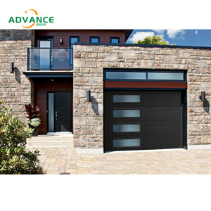 <span class=keywords><strong>Porte</strong></span> de <span class=keywords><strong>garage</strong></span> automatique en acier galvanisé bon marché isolée électrique robuste pour villas et maisons - Product Image 3