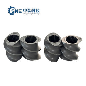 برميل كتلة عجن ضخ خلفي للبراغي المزدوجة للبراغي الطارد يلبي برميل برغي الهندسة Labtech - Product Image 1