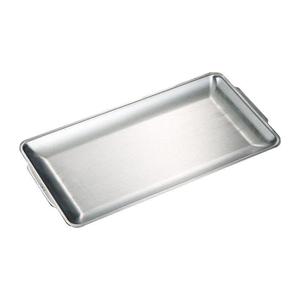 Stainless Steel <b>BBQ</b> Pan Oval Flat Bottom Easy Clean Serving <b>Tray</b> For Korean Style Cooking - Product Image 2