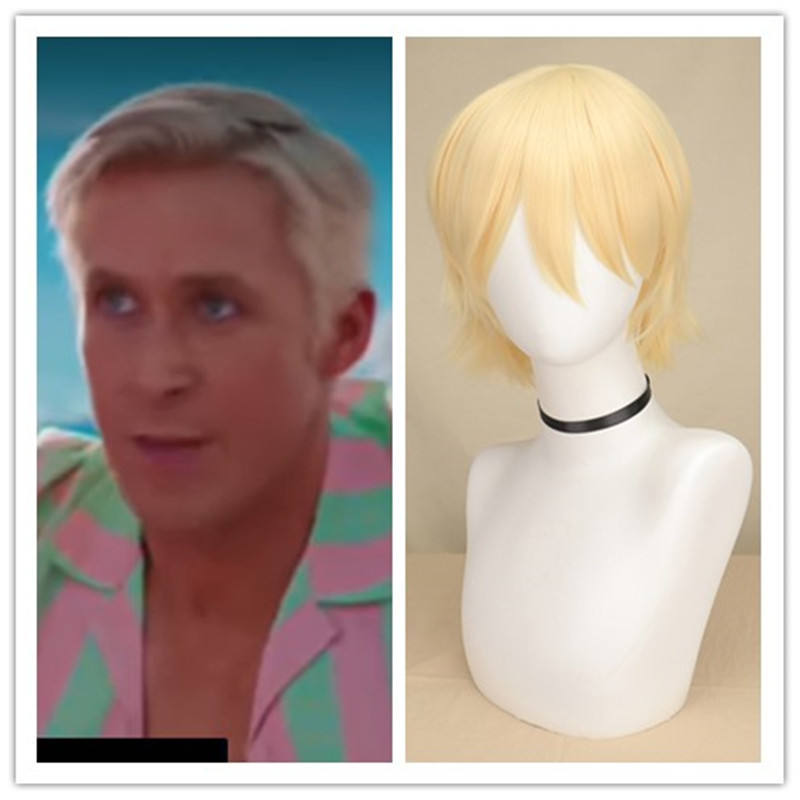 Cheveux blonds courts pour hommes