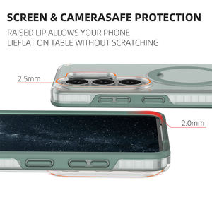 כיסוי מגנטי לסמסונג S26 אולטרה עם מעמד, TPU+PC עם טבעת אחיזה, עמיד בפני זעזועים, לכיסוי טלפון נייד לסמסונג גלקסי S26 אולטרה - Product Image 3