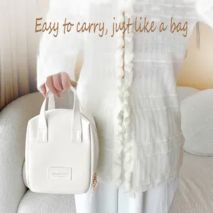 Wholesale New Fashion Simple Design Portable Large Capacity Skin Care Products Storage Bag Travel Toiletry Bag Handbag