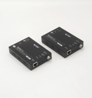 Extensor HDMI sobre Cat6 de 150m, Plug and Play, con HDBaseT, POC y RS232 Bidireccional, para Centro de Comando