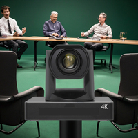 Caméra PTZ EZOLEN 4K60FPS 30X SDI avec suivi IA pour églises, diffusion en direct, système de vidéoconférence LAN POE NDI
