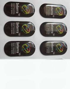 Stiker kubah Resin epoksi 3D kustom kualitas tinggi Logo Gel bening timbul cetak UV untuk label stiker kubah epoksi 3D kerajinan - Product Image 4