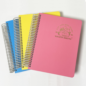 可定制烫印标志彩色封面A5螺旋杂志笔记本日程表精装笔记本 - Product Image 6
