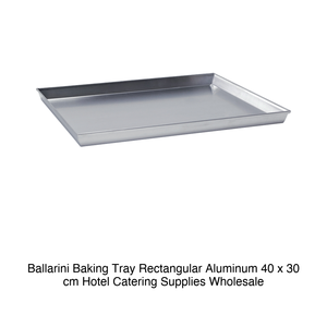 Plaque de cuisson rectangulaire en aluminium 40 × 30 × 3 h cm Ballarini - Product Image 2