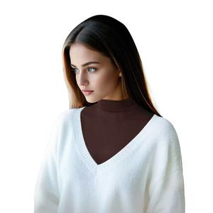 خريف الموسم تصنيع المعدات الأصلية القطن الحجاب جيرسي عمامة التفاف مع جولة القاع طوق الأوشحة للمسلمين - Product Image 2