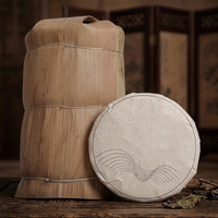 Tianbai 100% Naturel Gâteau de Thé Pu-erh du Yunnan 100g Thé Comprimé Fermenté de Haute Qualité pour la Santé, Âge de Récolte 3-4 Ans, Chine, Sachet Minceur