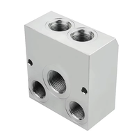 Pièces de pompe hydraulique pour atelier d'usinage, pièces usinées CNC de précision sur mesure en acier inoxydable et aluminium avec surface anodisée