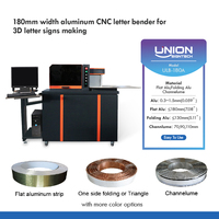 Máquina Automática CNC 3D para Doblar Letras de Canal, Aluminio, Letras Especiales para Logotipos Publicitarios, Fabricación de Letreros para Tiendas UNION SIGNTECH