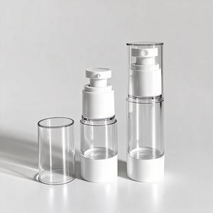 Envase Personalizado para Productos de Cuidado de la Piel, Botella Transparente con Bomba de Aire para Suero, Loción y Crema - Product Image 6