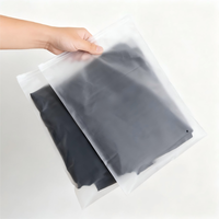 Pochette Ziplock en plastique dépoli mat, personnalisable avec logo, refermable, pour vêtements, bijoux et emballages cosmétiques – Direct Usine