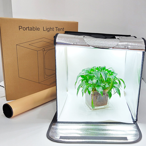 Juego de caja suave portátil de alta calidad, modificador de iluminación fotográfica plegable, caja de tienda de fotografía con 6 Fondos De Colores - Product Image 4