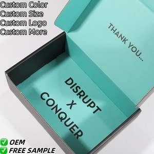 Miễn Phí Mẫu Gấp Sóng Hộp Đồ Trang Sức Tùy Chỉnh In Colour Bao Bì Các Tông Bưu Phẩm Vận Chuyển Giày Hộp Với Biểu Tượng Tùy Chỉnh - Product Image 2