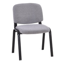Chaise de bureau empilable en métal contemporaine et moderne pour atelier
