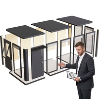 COCOVIA Loker Kamar Mandi Modular Aluminium di Pinggir Kolam Renang |   Unit Tahan Cuaca |   Pemasangan DIY yang Mudah untuk Rumah, Gym Komersial, Kamar Mandi