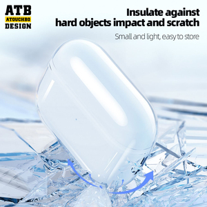Funda Protectora de Silicona de la Mejor Calidad ATB, Funda Transparente para Auriculares para Airpod - Product Image 5
