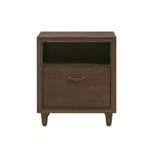 Base de Cama King Size de Madera Maciza Americana con Almacenamiento en el Pie de Cama, Plataforma Simple para Dormitorio Principal - Product Image 5
