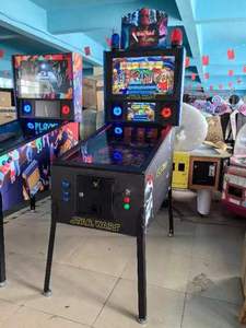 Gia đình sử dụng 4K 49 inch đầy đủ lực lượng thông tin phản hồi tùy chỉnh ảo pinball <span class=keywords><strong>4</strong></span> màn hình với LED <span class=keywords><strong>Arcade</strong></span> Máy 1700 trò chơi với độ rung - Product Image 6