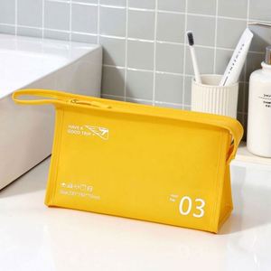 New Summer Pool PVC Waterproof Makeup Bag Jelly Colorful Wash Bag Travel <b>Toiletry</b> Cosmetic <b>Storage</b> Bag - Product Image 5