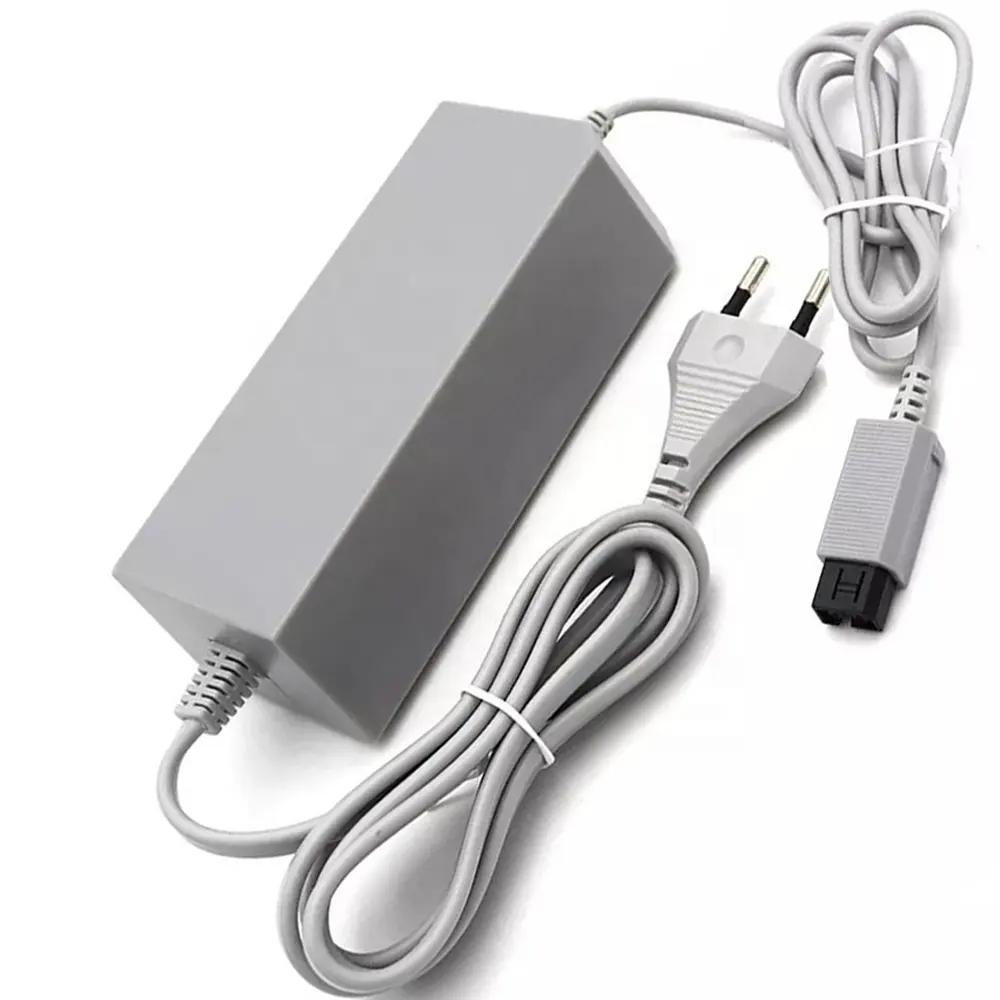 100-240V AC בית קיר אספקת חשמל עבור Nintendo Wii U Gamepad בקר טעינת מתאם עבור Nintendo Wii U קונסולת מטען