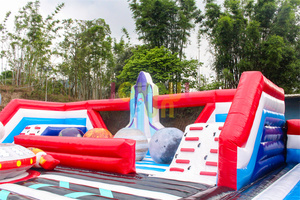 JOYFUL FUN Giant modèle Guangzhou usine château gonflable aire de jeux avec grand toboggan pour parc d'attractions - Product Image 2
