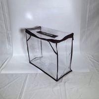 Sac d'emballage en PVC personnalisé pour draps de lit, emballage plastique pour literie